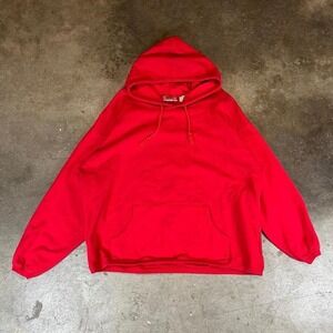 Vintage 90s Marlboro country store Red hoodie with a relaxed fit